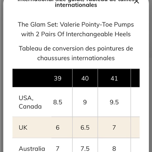 Tanya Heath Shoes Classic Pump Size 41 Almond toe black leather Made in France - Picture 9 of 9